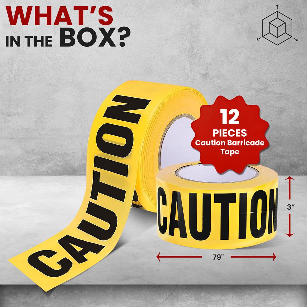 product image number 7 for Pyle Caution Barricade Tape