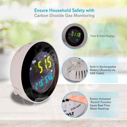product image number 4 for Pyle Digital Indoor Air Quality Meter