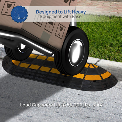 product image number 5 for Pyle Vehicle Curb Ramp End Caps, 2 Pcs.