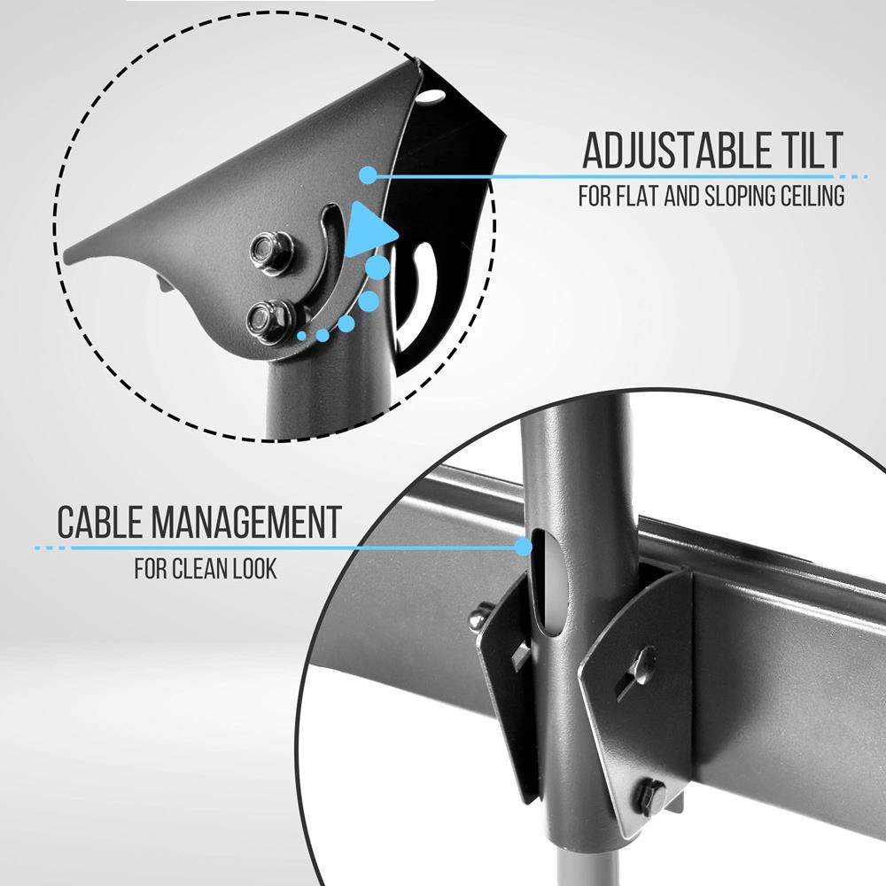 product image number 6 for Pyle Tv Ceiling Mount (For Tvs 37''-70'')