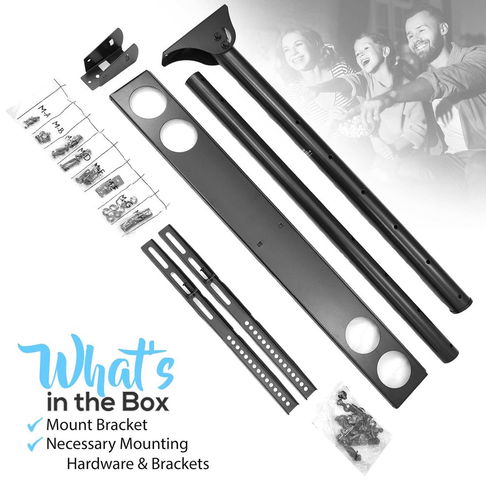 product image number 8 for Pyle Tv Ceiling Mount (For Tvs 37''-70'')