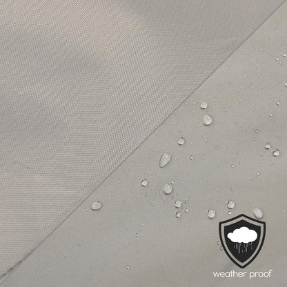 Boat Cover Waterproof Marine Polyester 21-24 ft Pontoon Gray