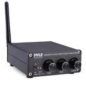 Compact Bluetooth Stereo Power Amplifier
