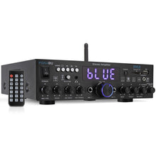 Bluetooth Stereo Amplifier 200W Wireless Streaming Optical/Phono/Coaxial
