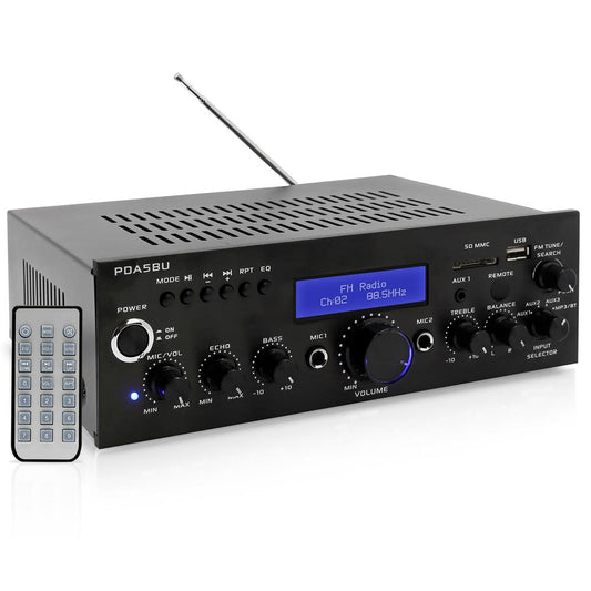 Bluetooth Home Stereo Amplifier Receiver