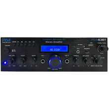 Wireless Stereo Amplifier 200W Multi-Channel Bluetooth Aluminum