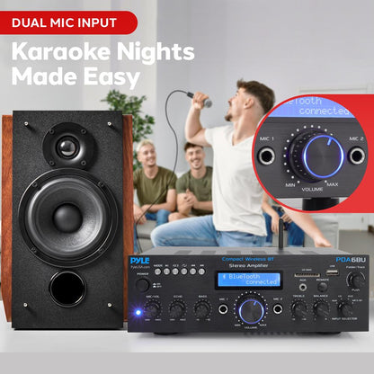 Home Stereo Amplifier Receiver