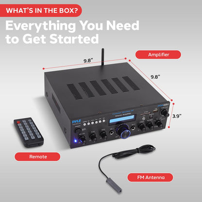 Home Stereo Amplifier Receiver