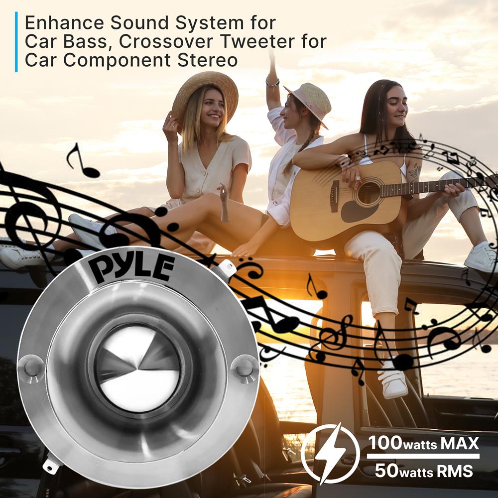 product image number 4 for Pyle Titanium Dome Tweeter