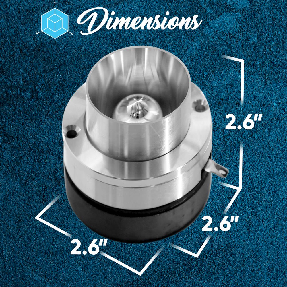 product image number 6 for Pyle Titanium Dome Tweeter