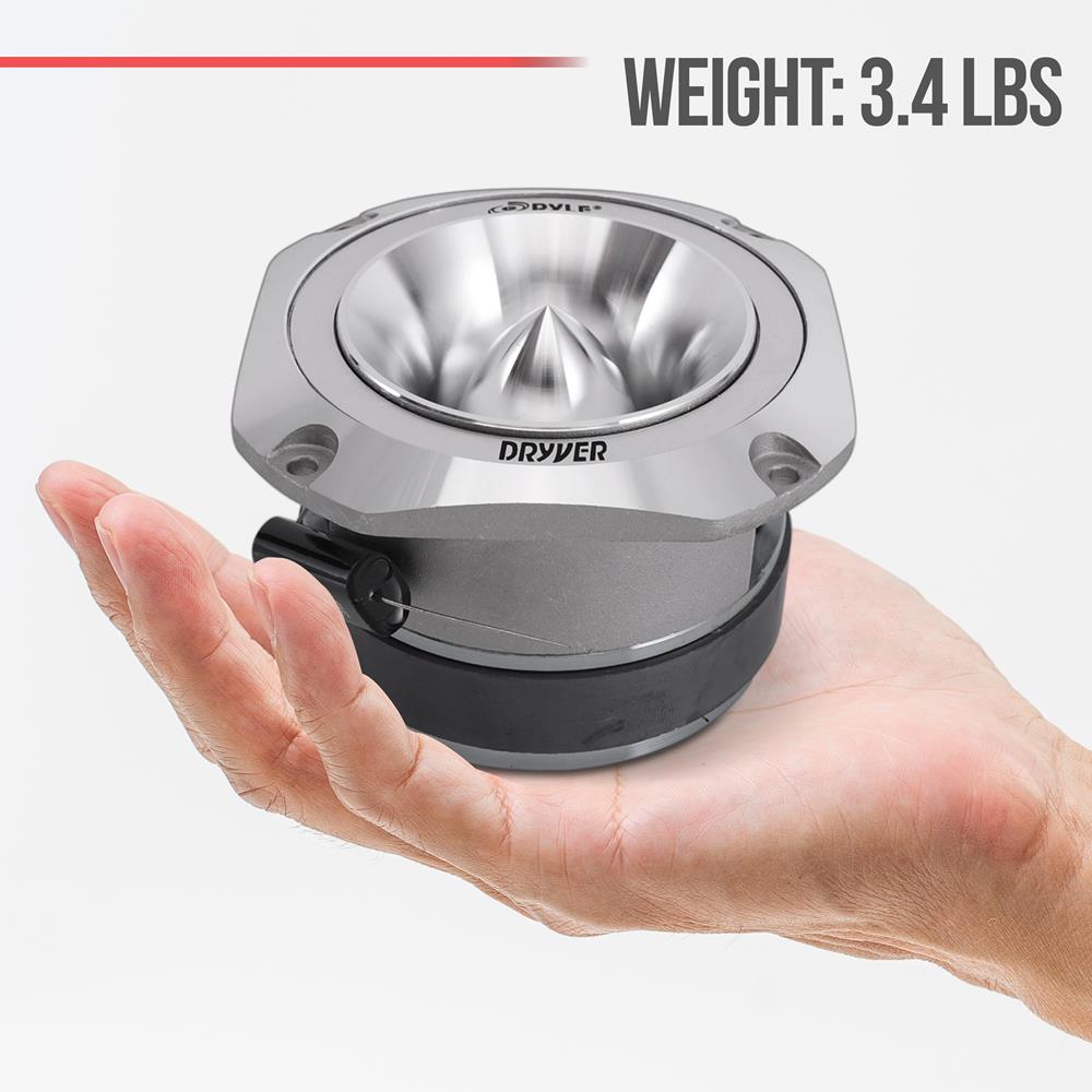 product image number 4 for Pyle 1.5" Heavy Duty Titanium Super Tweeter
