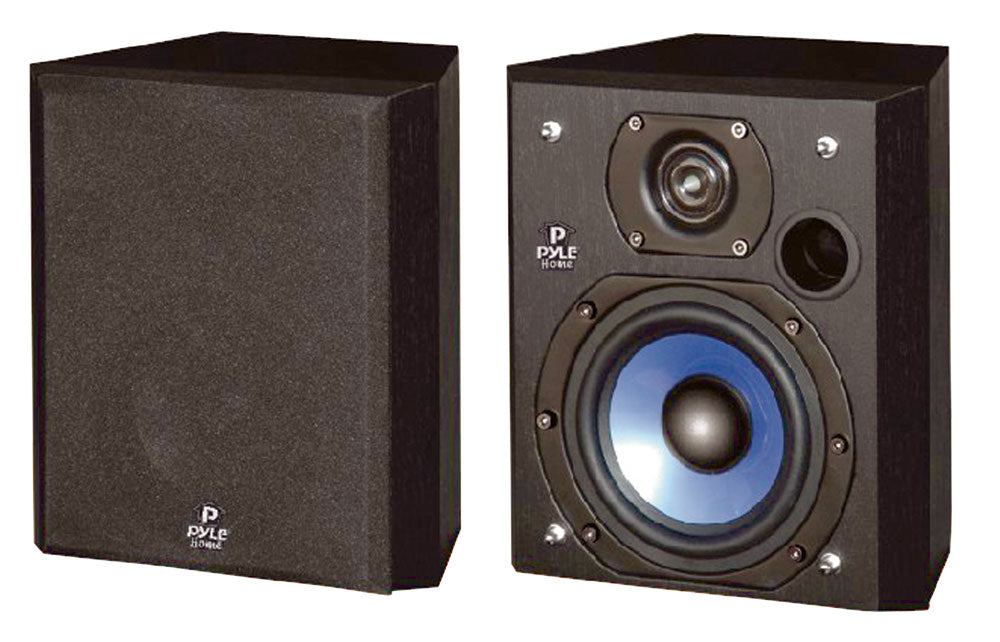 product image number 1 for Pyle 5'' 2-Way 300 Watt Bookshelf Speakers