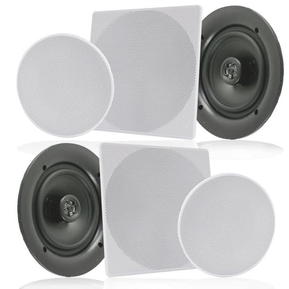 product image number 1 for Pyle 6.5'' Home In-Wall / Ceiling Speakers