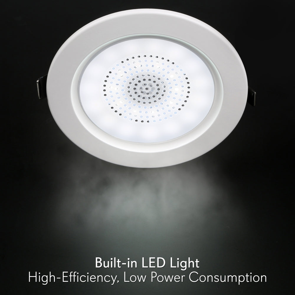 3.5'' Led Bluetooth Ceiling Speakers Kit - Thumbnail 4