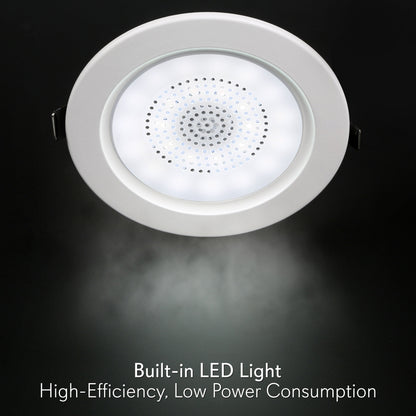 product image number 3 for Pyle 4.0'' Led Bluetooth Ceiling Speakers Kit
