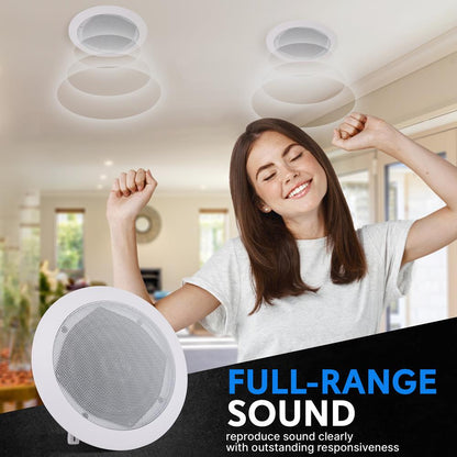 product image number 5 for Pyle 5.25’’ In-Wall / Ceiling Speakers