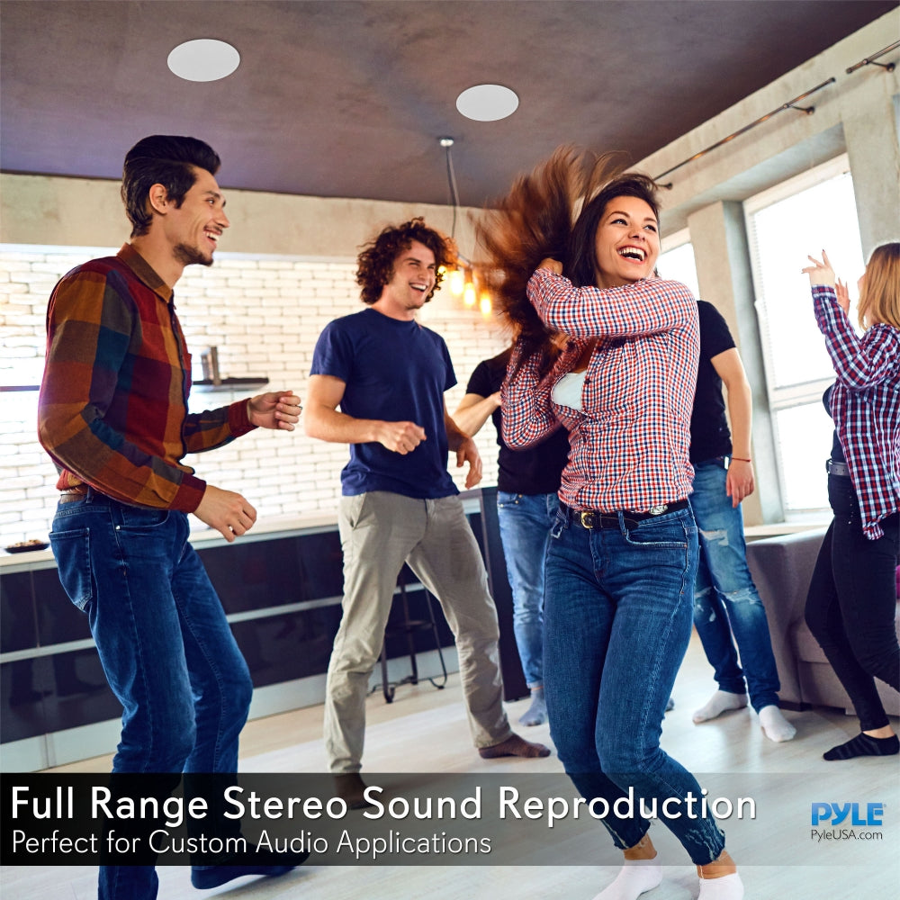 product image number 9 for Pyle 5.25’’ In-Wall / Ceiling Speakers