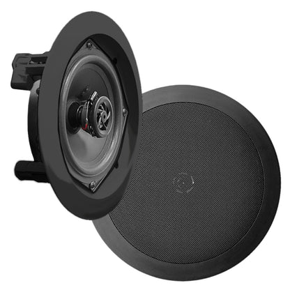 In-Wall/Ceiling Speakers 200W Flush Mount 2-Way Stereo System