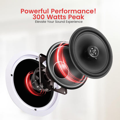 8'' Home In-Wall / Ceiling Speakers