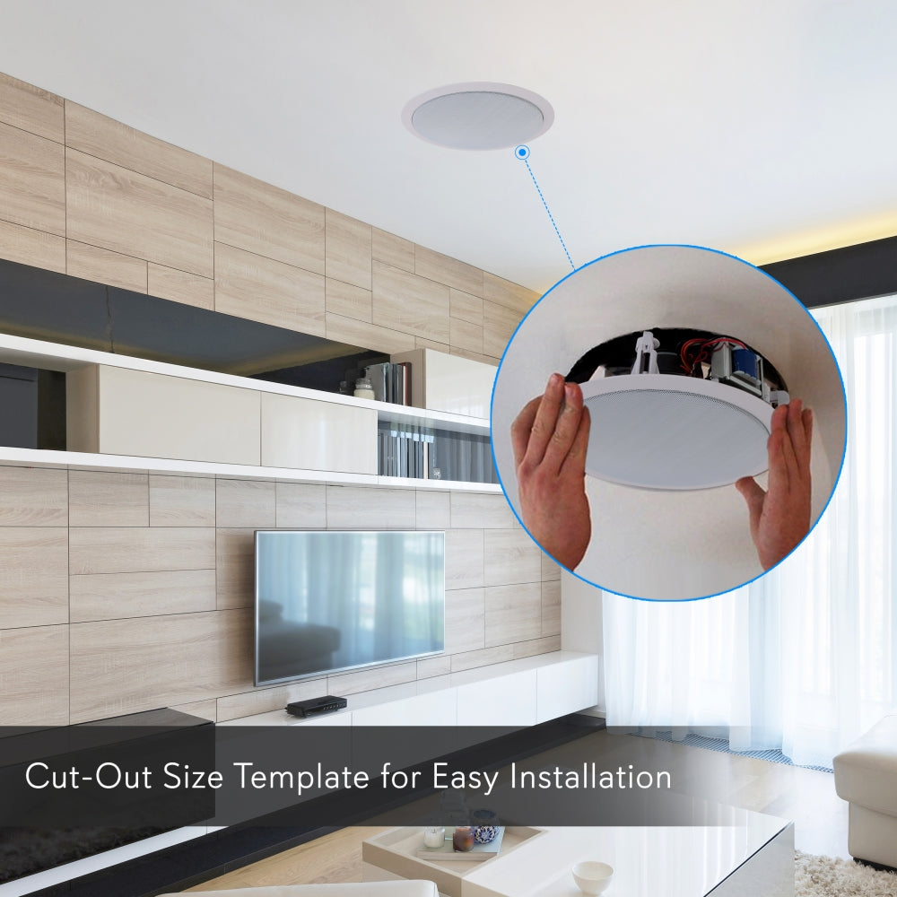 product image number 3 for Pyle 8.0’’ In-Wall / Ceiling Speakers