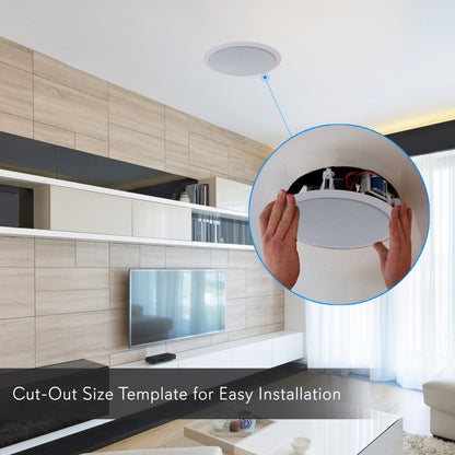 product image number 3 for Pyle 8.0’’ In-Wall / Ceiling Speakers