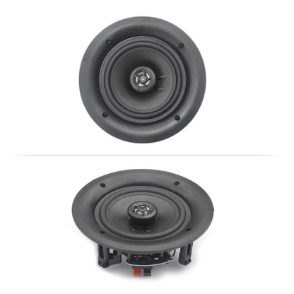 8" Bluetooth Ceiling Speaker Kit, 250W, 2-Way Stereo, Flush Mount