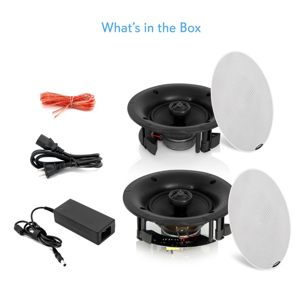 product image number 4 for Pyle USA 8.0'' Bluetooth Home Ceiling Speakers
