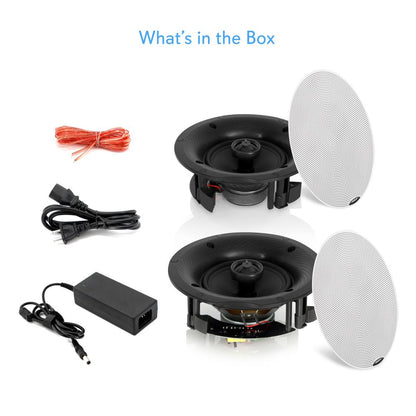 product image number 4 for Pyle USA 8.0'' Bluetooth Home Ceiling Speakers