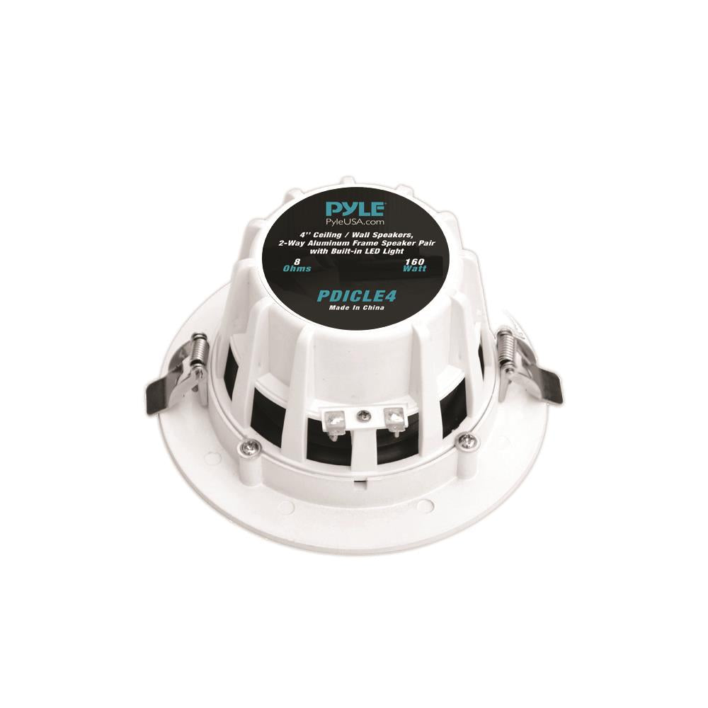 4.0 Speaker Audio Wall Face Plate - White Slimline - NO 4.0 Speaker Audio Wall Face Plate - White Slimline - NO