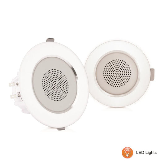 product image number 1 for Pyle 4.0’’ Led Home In-Wall/Ceiling Speakers