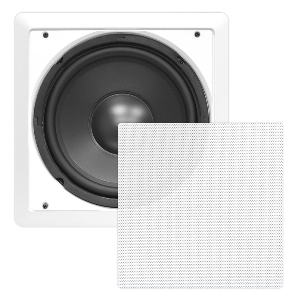 product image number 1 for Pyle 10'' Home In-Wall / In-Ceiling Subwoofer