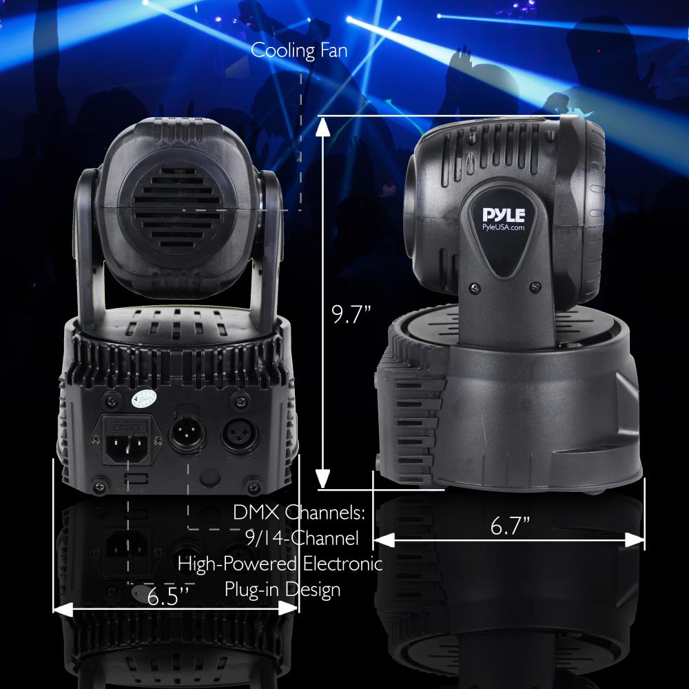 Multi-Color Dj Led Stage Light System – Pyle USA