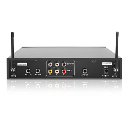 product image number 2 for Pyle Wireless Microphone & Bluetooth Receiver