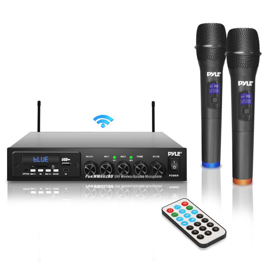 product image number 1 for Pyle Wireless Microphone & Bluetooth Receiver