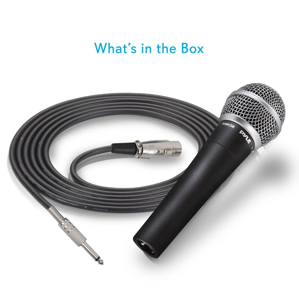 その他 mico Dynamic Handheld Microphone - High Output, Zinc Alloy, Includes