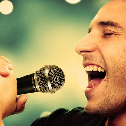 Dynamic Vocal Microphone - High Signal Output - Zinc Alloy - Includes 15ft Cable