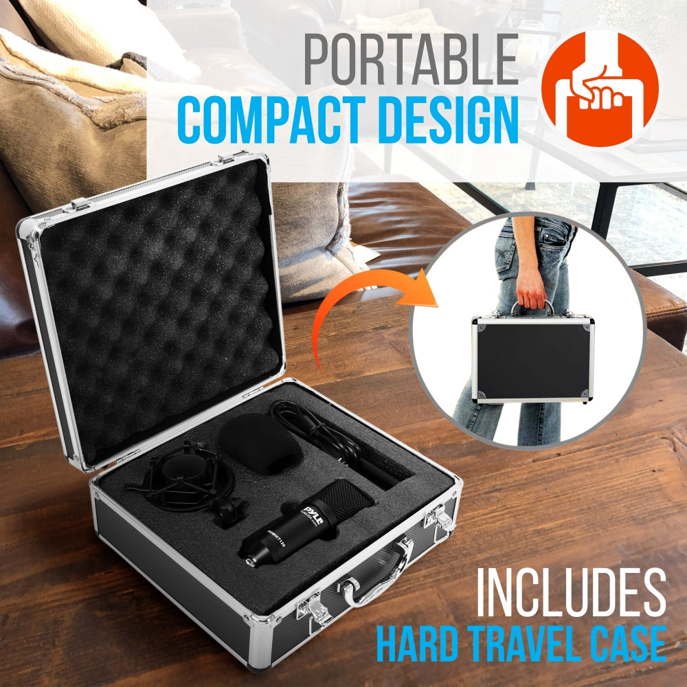 product image number 2 for Pyle Usb Podcast Microphone Kit