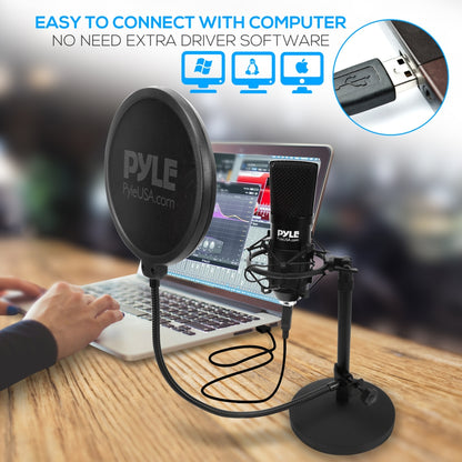 product image number 3 for Pyle Usb Podcast Microphone Kit