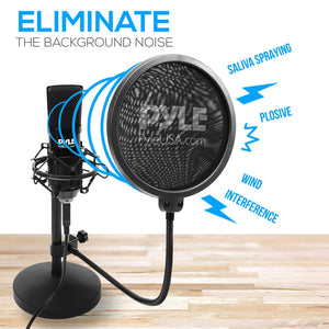 Pyle deals PDMIKT120 Professional Podcast Microphone