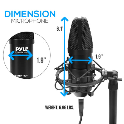 product image number 9 for Pyle Usb Podcast Microphone Kit