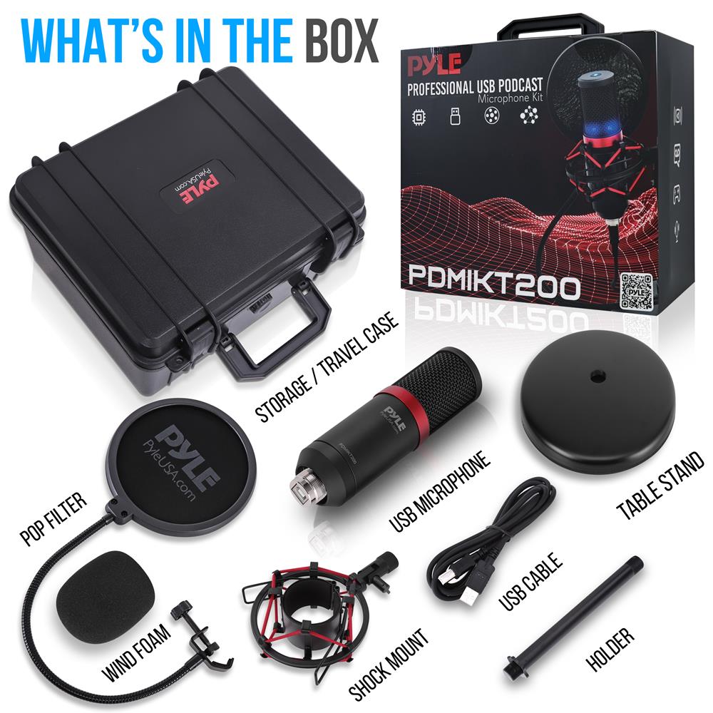 product image number 10 for Pyle Usb Computer Microphone Kit