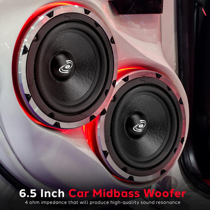 product image number 2 for Pyle 6.5'' High Performance Mid-Bass Woofer