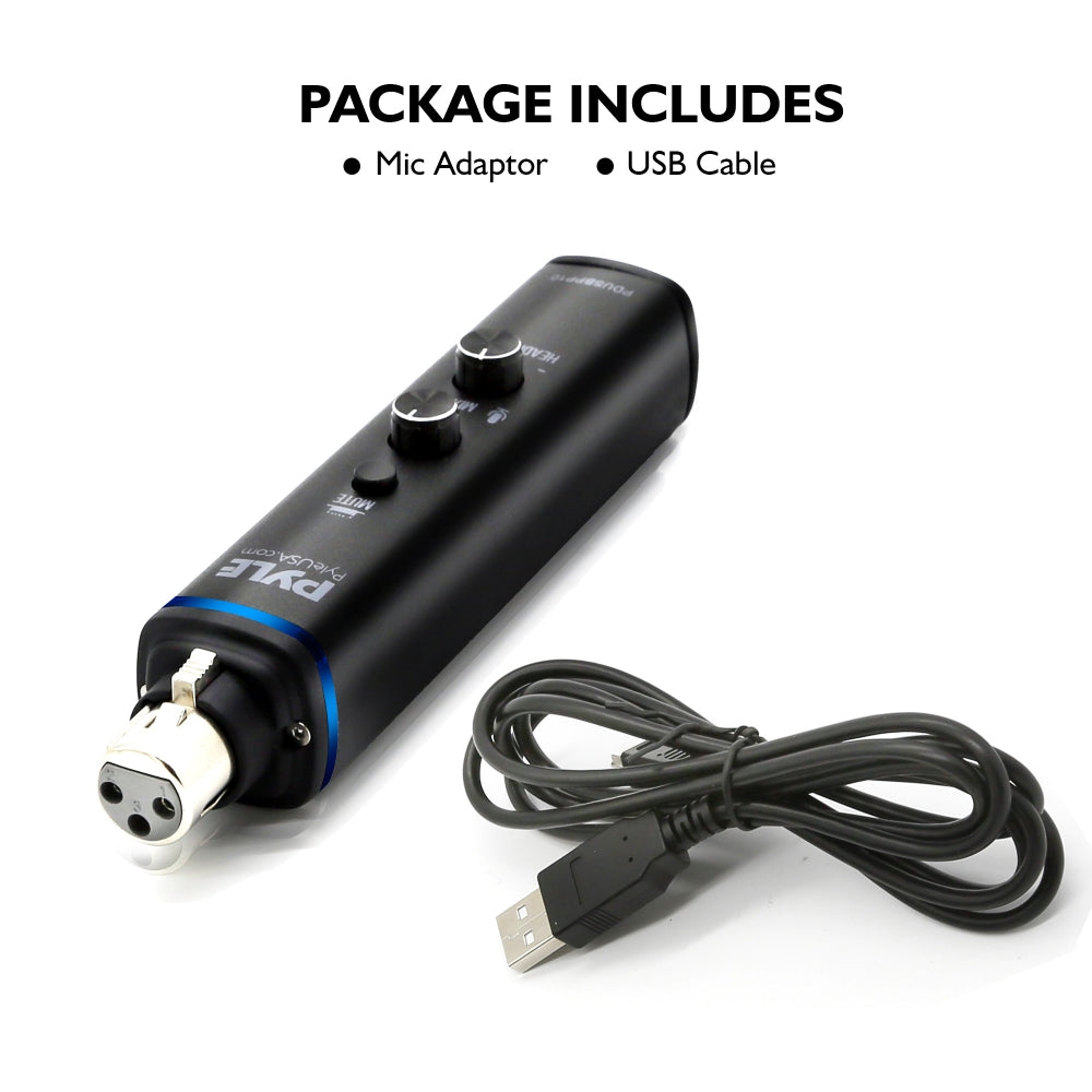 product image number 8 for Pyle Xlr-To-Usb Microphone Adaptor