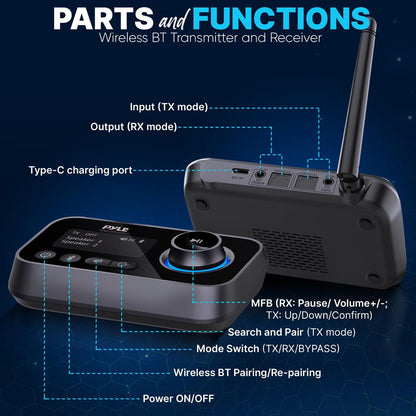 Wireless Bt Streaming Transmitter Receiv