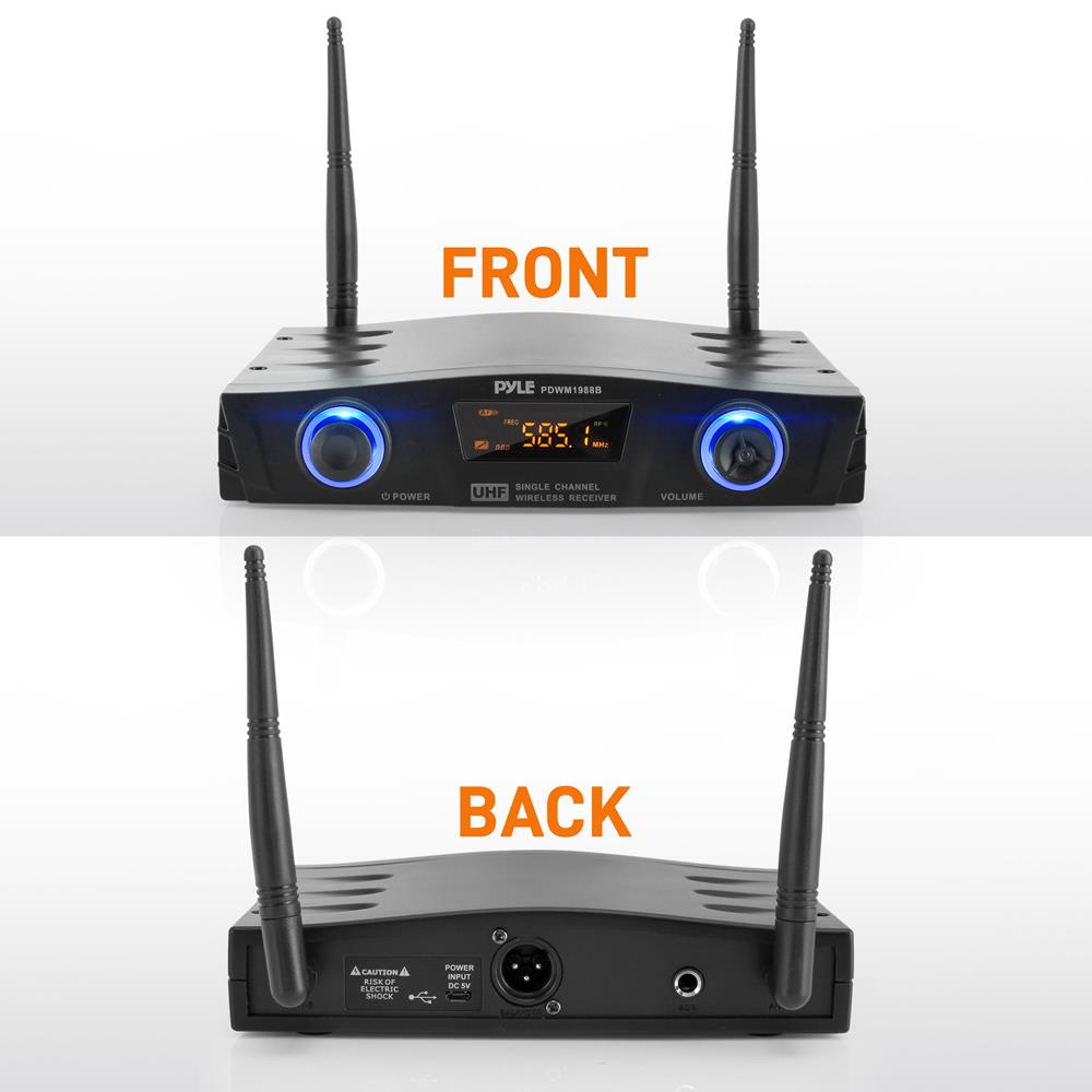 product image number 3 for Pyle Desktop Pro Wireless Microphone System