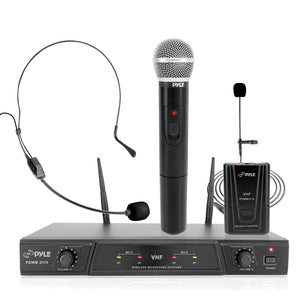 Vhf 2-Ch. Wireless Microphone System Kit