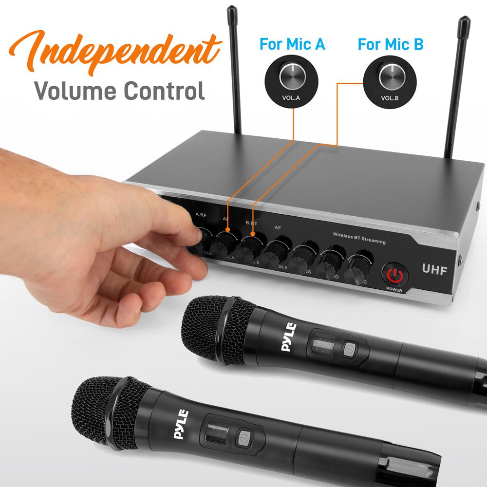 product image number 5 for Pyle Bluetooth Wireless Pa Microphone System