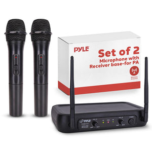 2-Ch. Vhf Wireless Microphone System