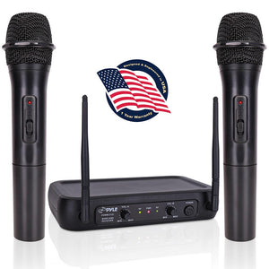2-Ch. Vhf Wireless Microphone System
