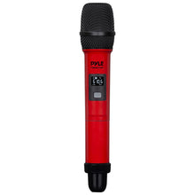 Wireless Mic System 4-Channel UHF Low Distortion Red